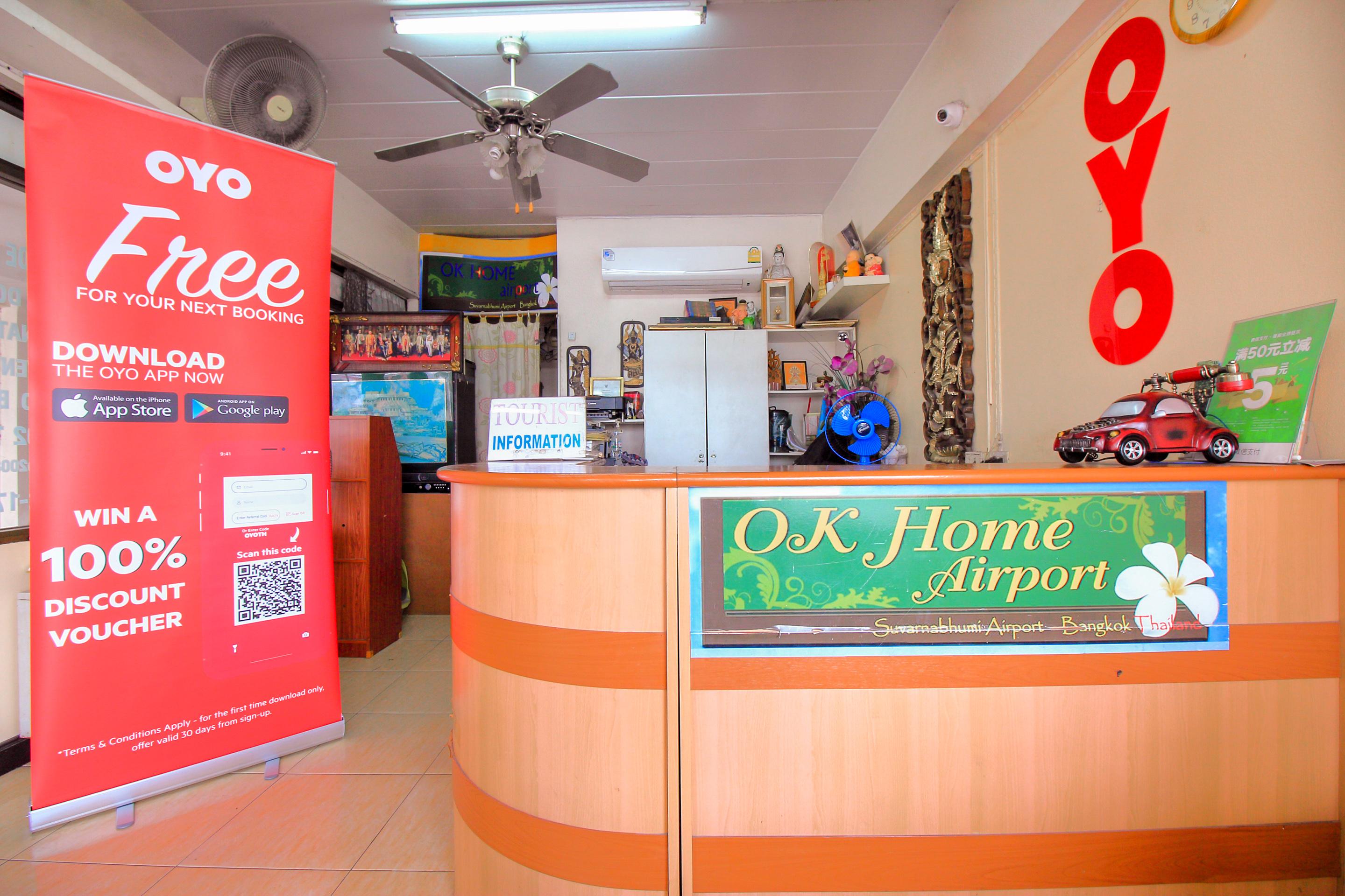 Oyo 376 Ok Home Airport Bangkok Exteriör bild